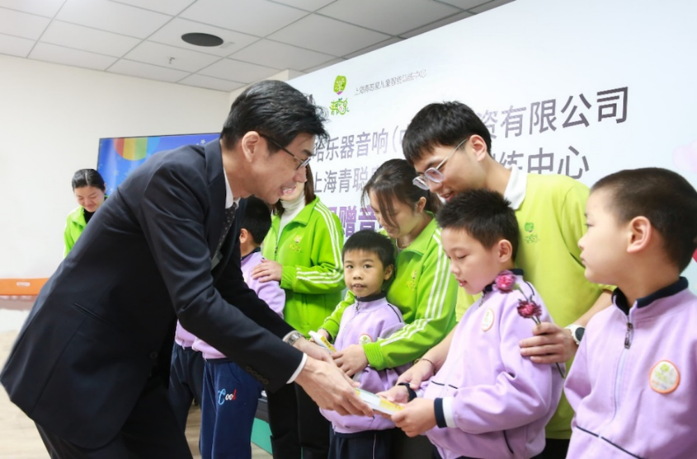 传递音乐，感受爱与温暖——梦之城音响捐赠仪式